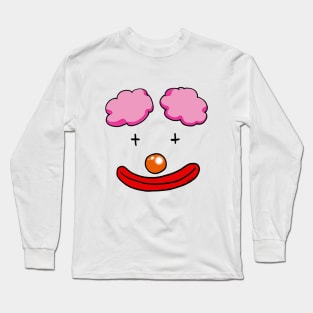 fun clown face Long Sleeve T-Shirt